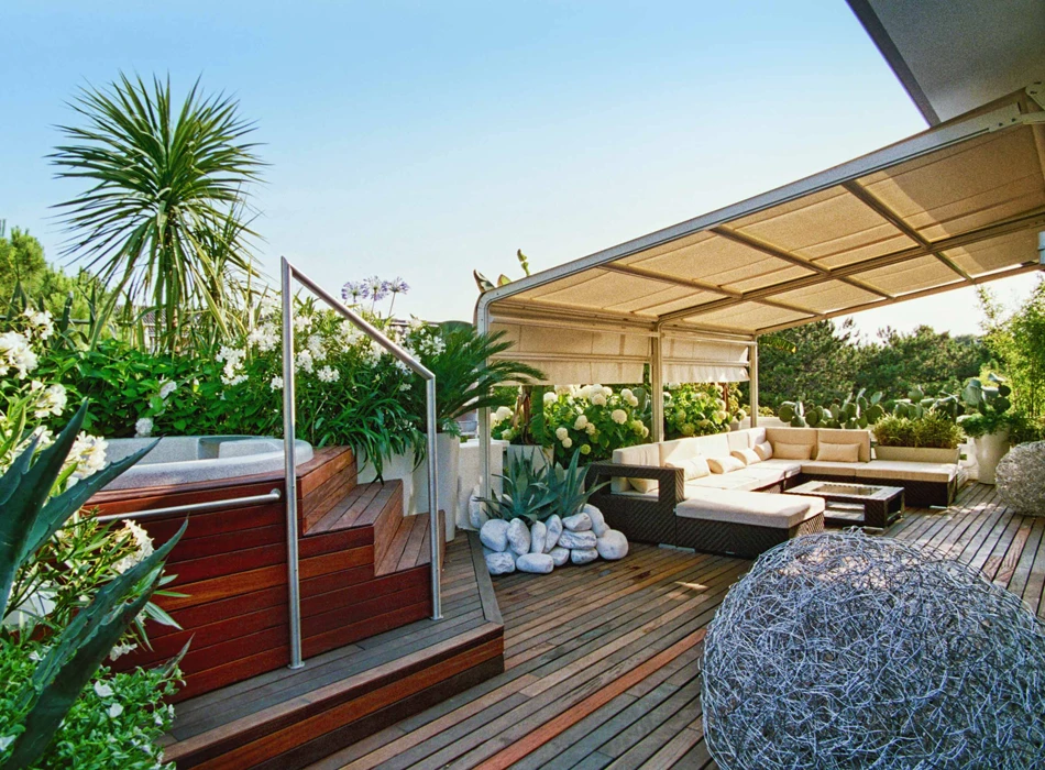 Terrazza residenziale a Lignano Sabbiadoro